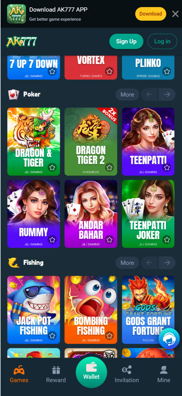 This image is app homepage image of best online betting app in India